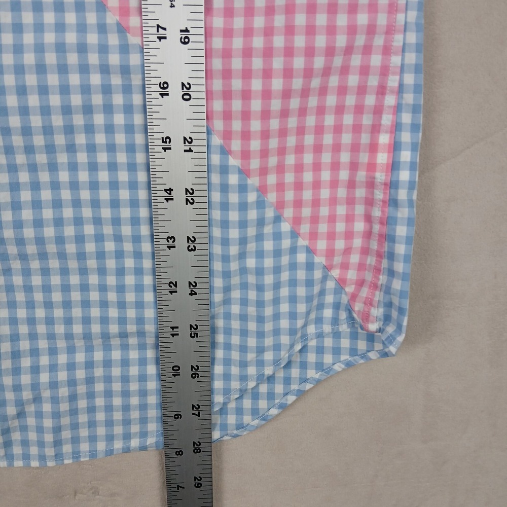 Vineyard Vines Small Mens Shirt Button Down Long Sleeve Slim Whale Has Defect - Picture 7 of 14
